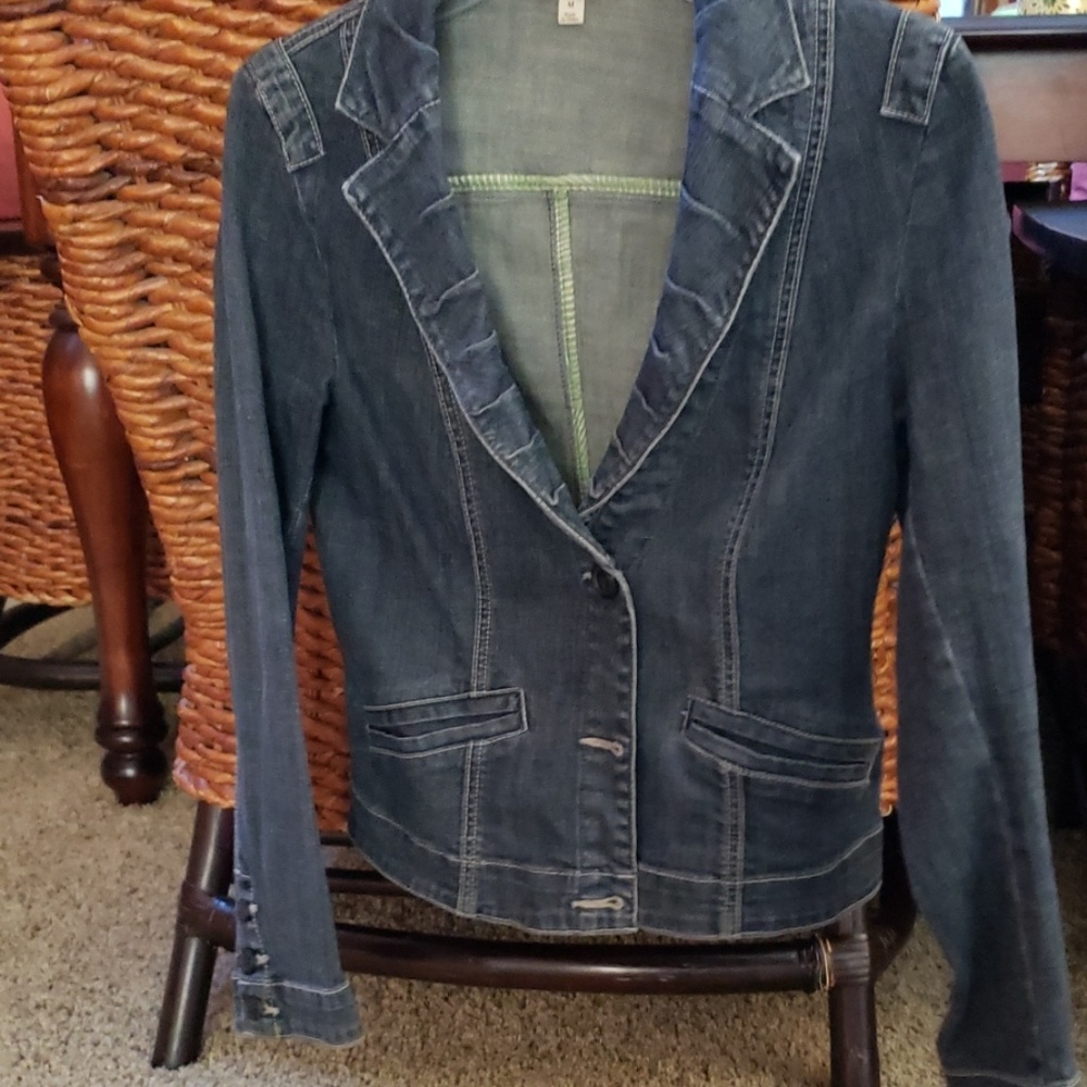 Cute CAbi Jeans Denim Jacket